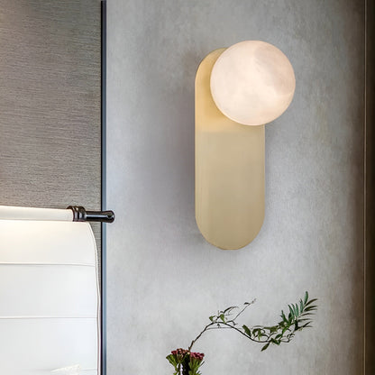 Upton Alabaster Wall Lamp
