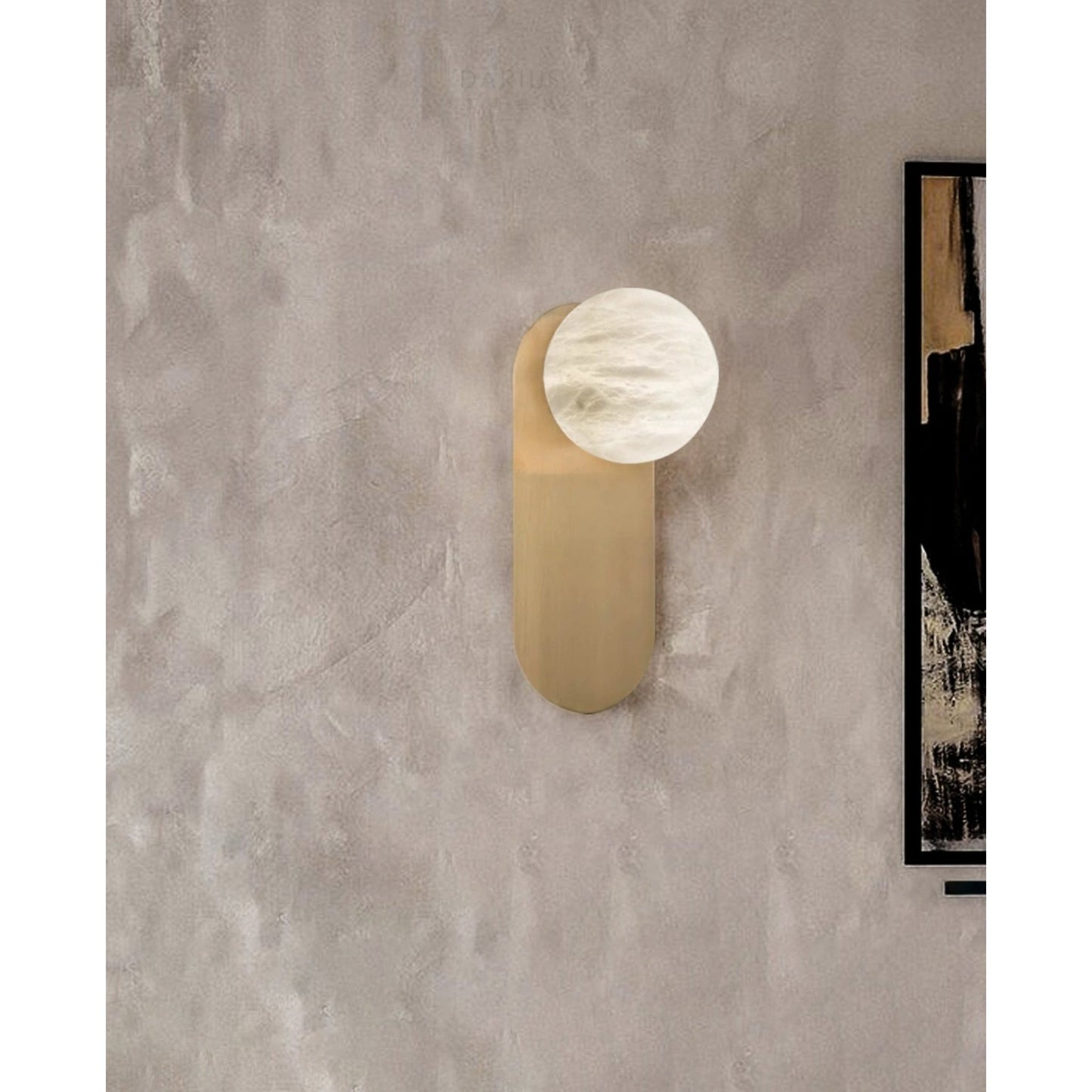 Upton Alabaster Wall Lamp