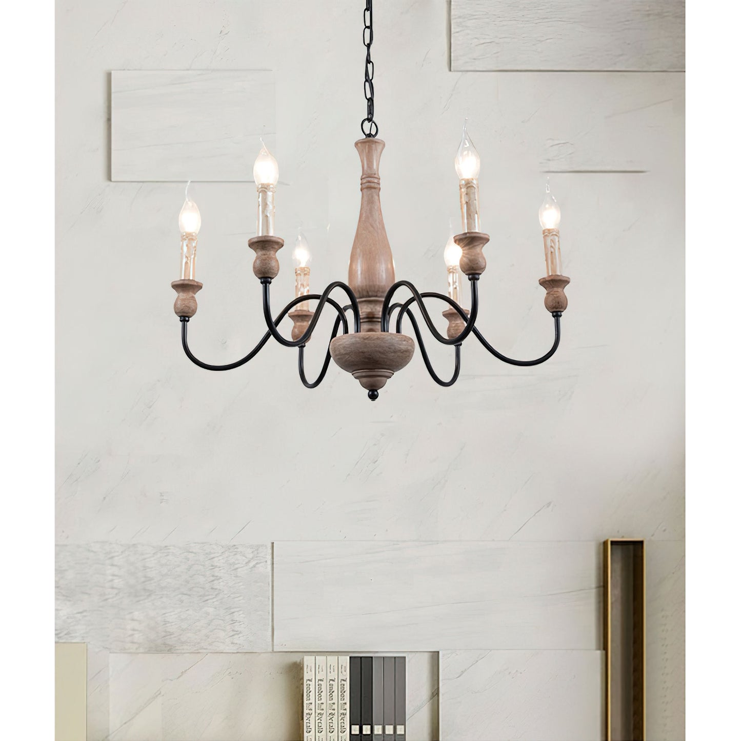 Belan Country Candle Chandelier