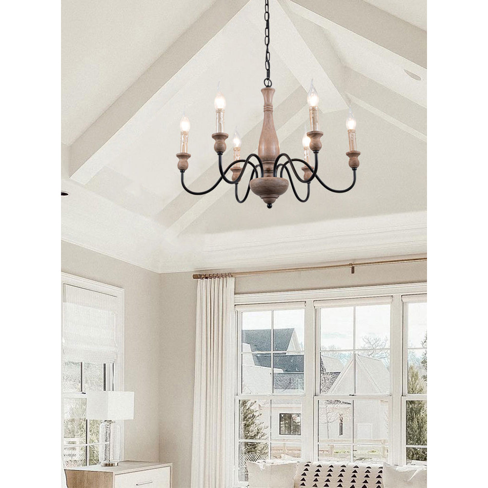 Belan Country Candle Chandelier