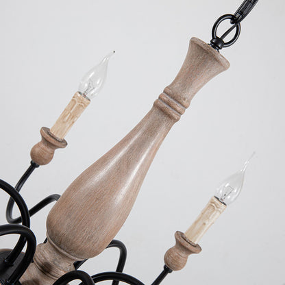 Belan Country Candle Chandelier