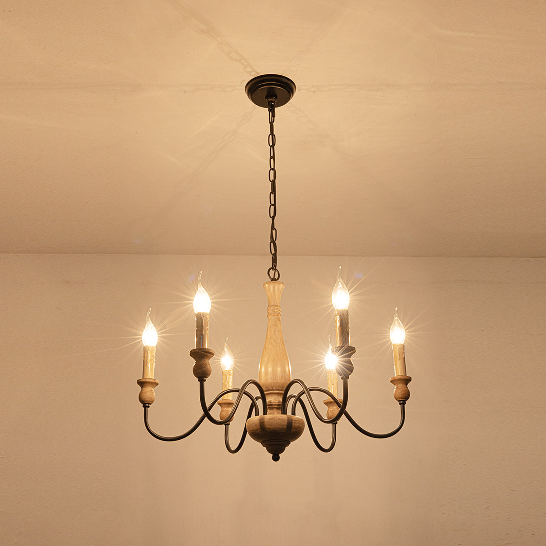 Belan Country Candle Chandelier