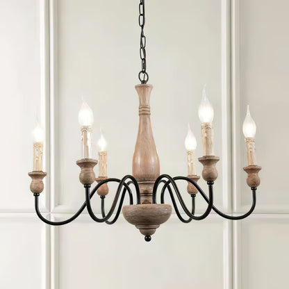 Belan Country Candle Chandelier