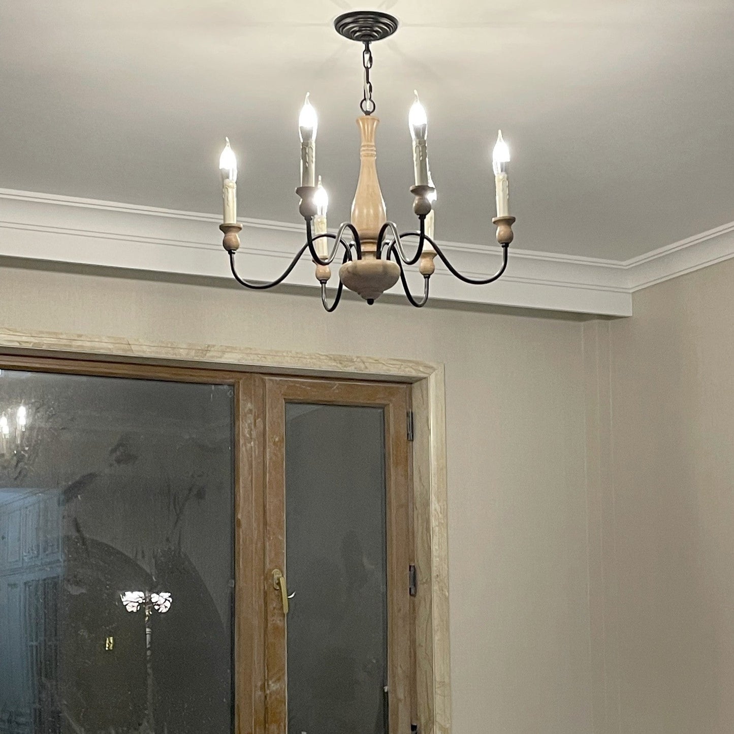 Belan Country Candle Chandelier