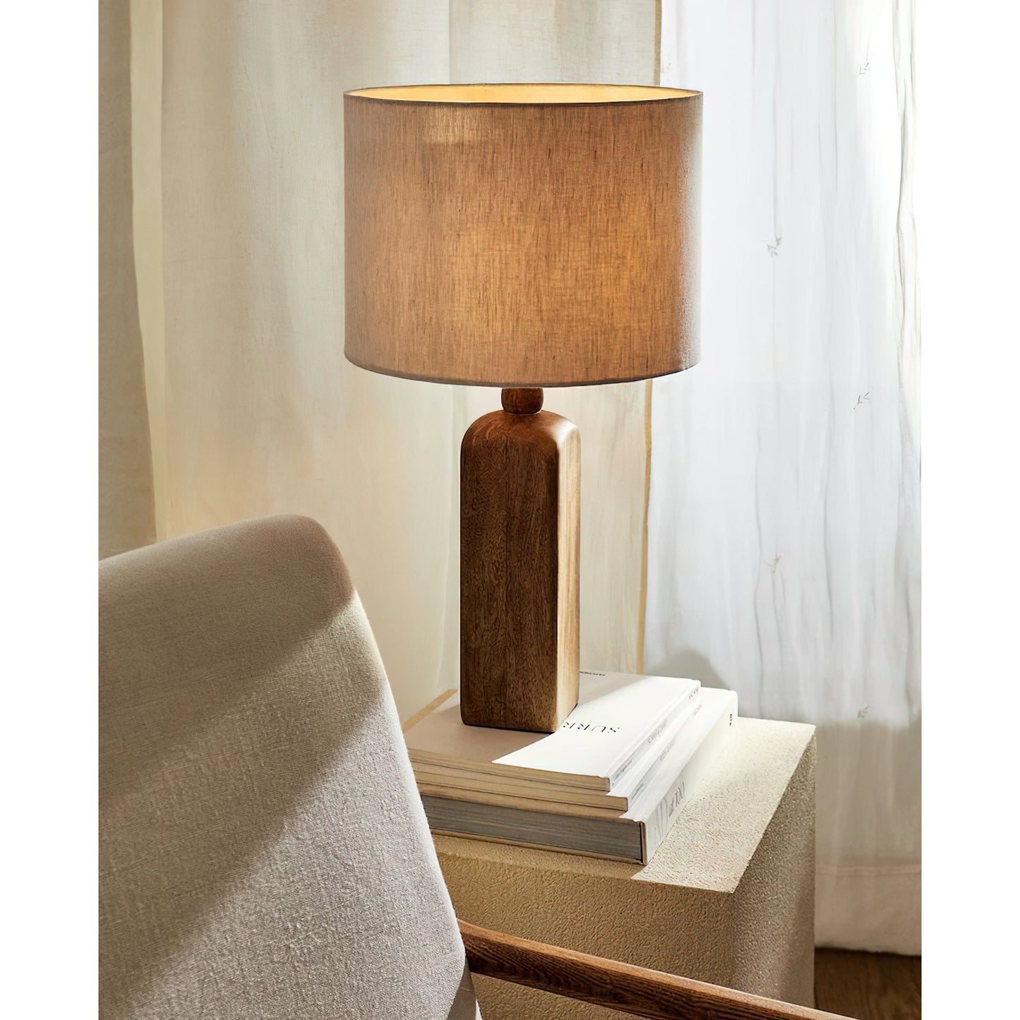 Sodalite Table Lamp