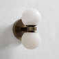 Zela Globe Alabaster Wall Lamp