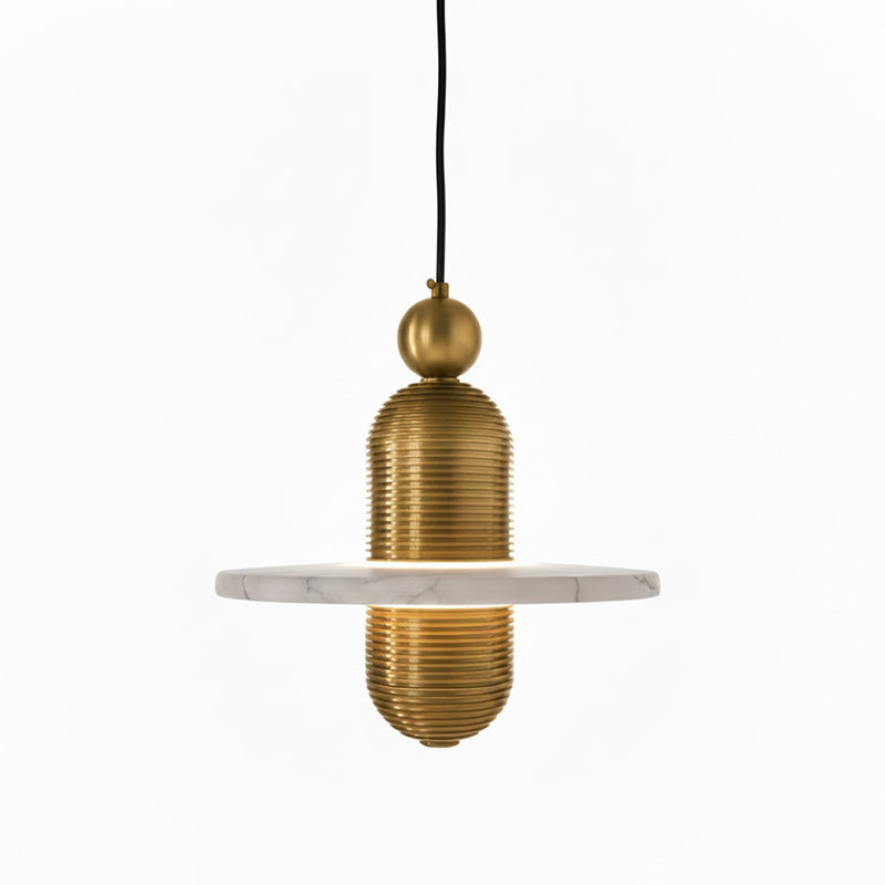 Alabaster Comet Pendant Lamp