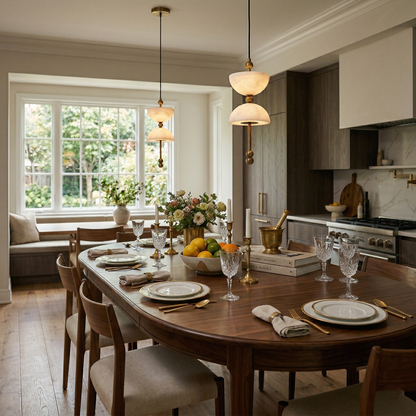 Fairholm Alabaster Pendant Lamp
