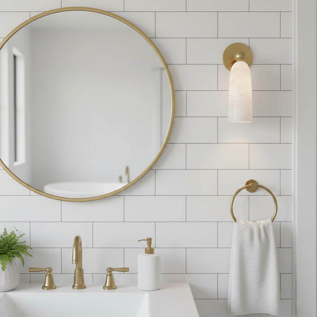 Girona Alabaster Wall Lamp