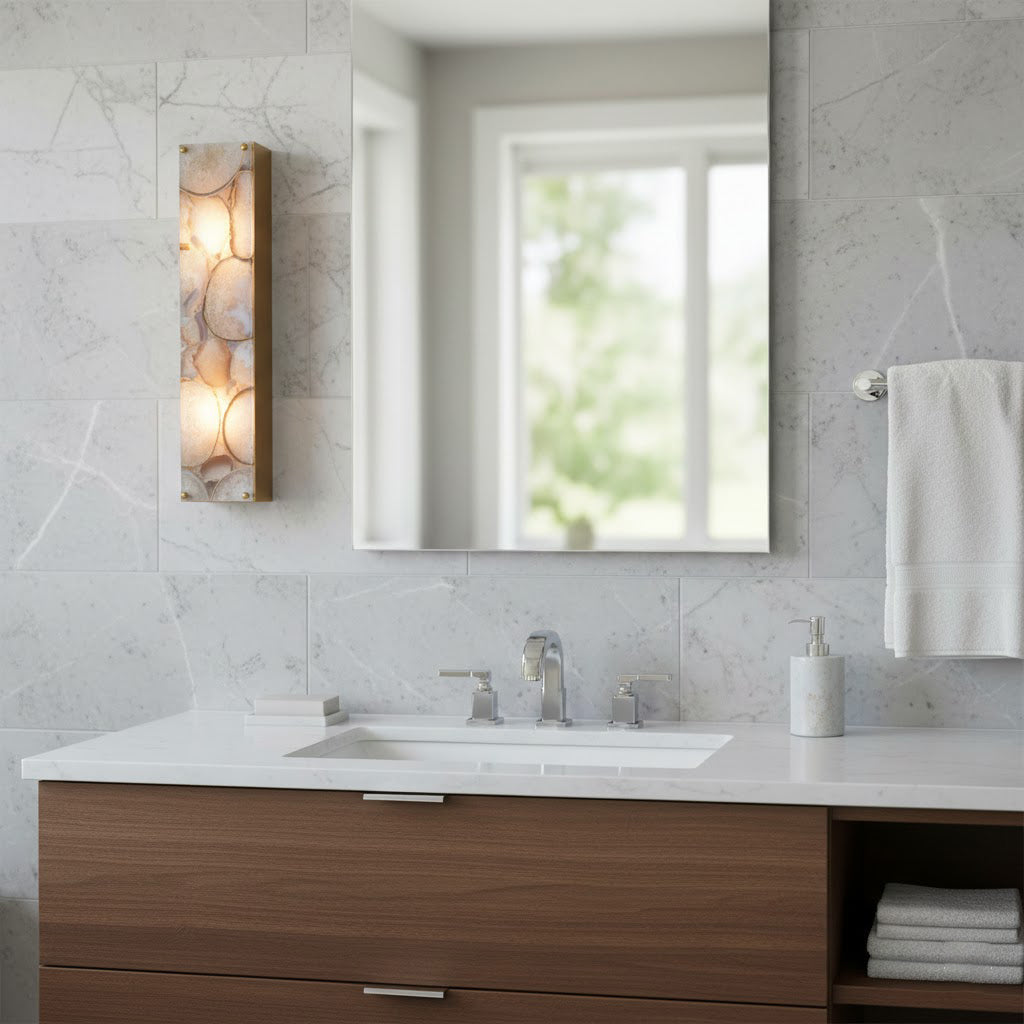 Taygeta Alabaster Wall Lamp