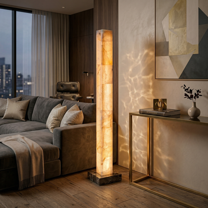 Calor Alabaster Floor Lamp
