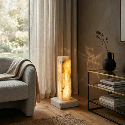 Calor Alabaster Floor Lamp