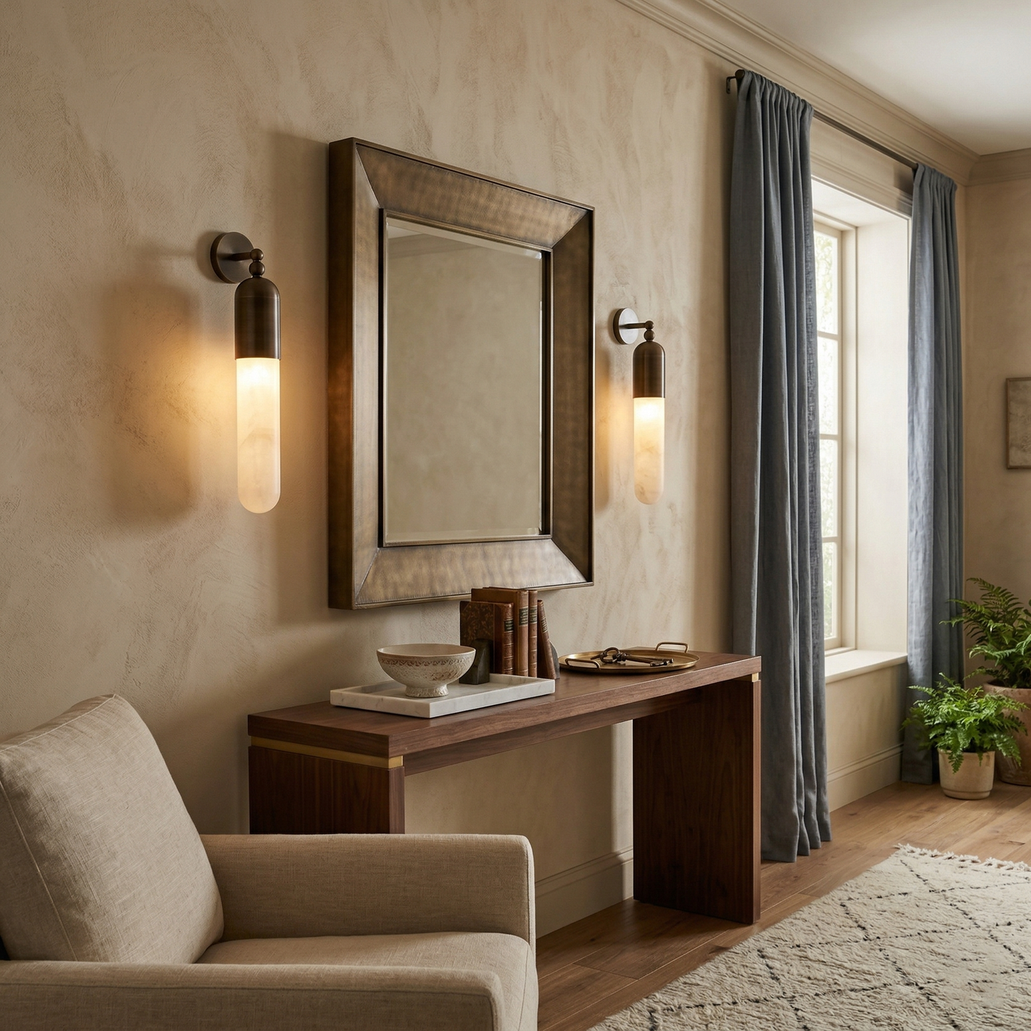 Sabo Alabaster Wall Lamp