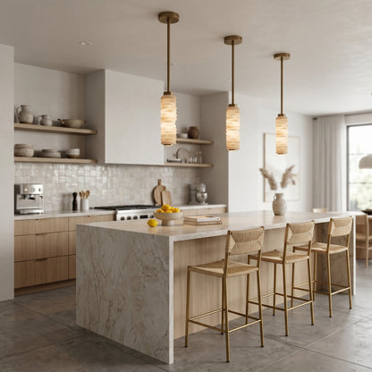 Halden Alabaster Pendant Lamp