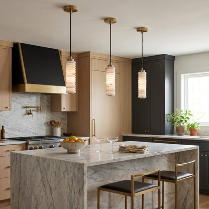 Halden Alabaster Pendant Lamp