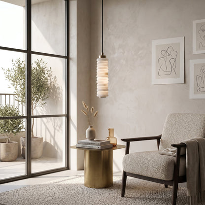 Halden Alabaster Pendant Lamp