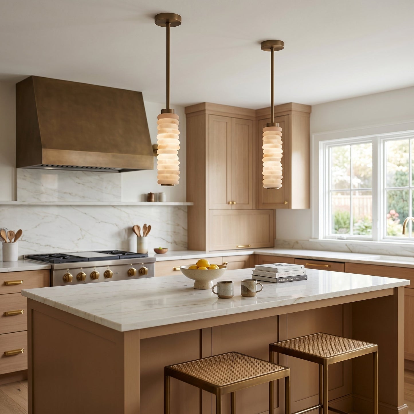 Halden Alabaster Pendant Lamp