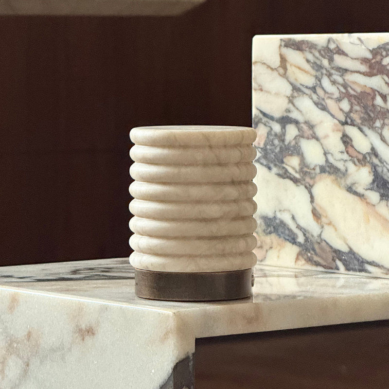 Alabaster Petite Portable Lamp (Built-in Battery)