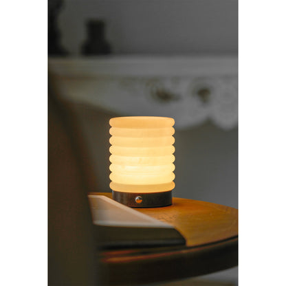 Alabaster Petite Portable Lamp (Built-in Battery)