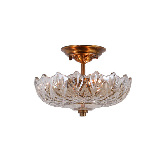 Tourmaline Glass Ceiling Lamp