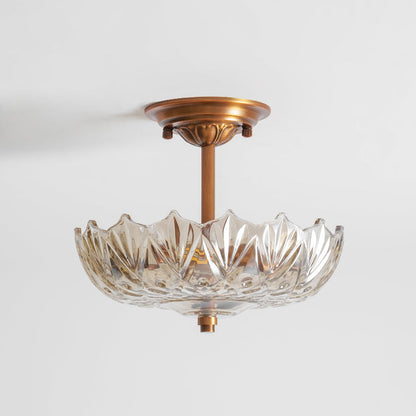 Tourmaline Glass Ceiling Lamp