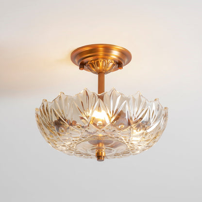 Tourmaline Glass Ceiling Lamp