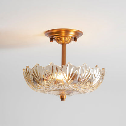 Tourmaline Glass Ceiling Lamp