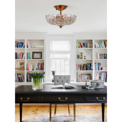 Tourmaline Glass Ceiling Lamp