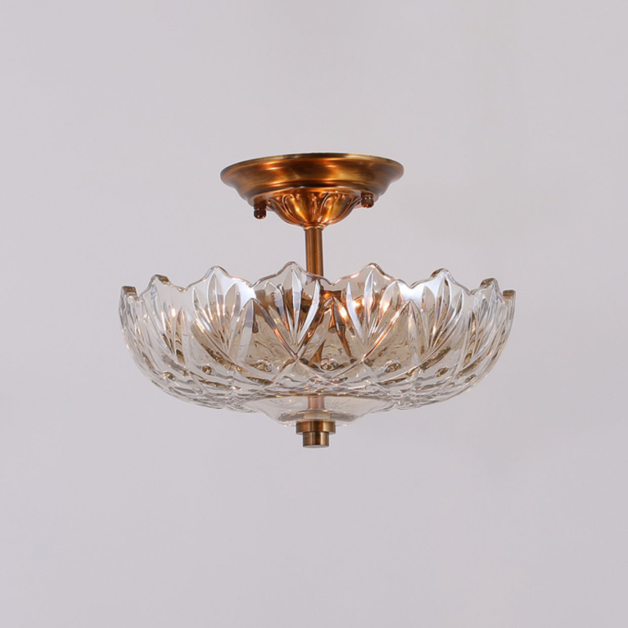 Tourmaline Glass Ceiling Lamp