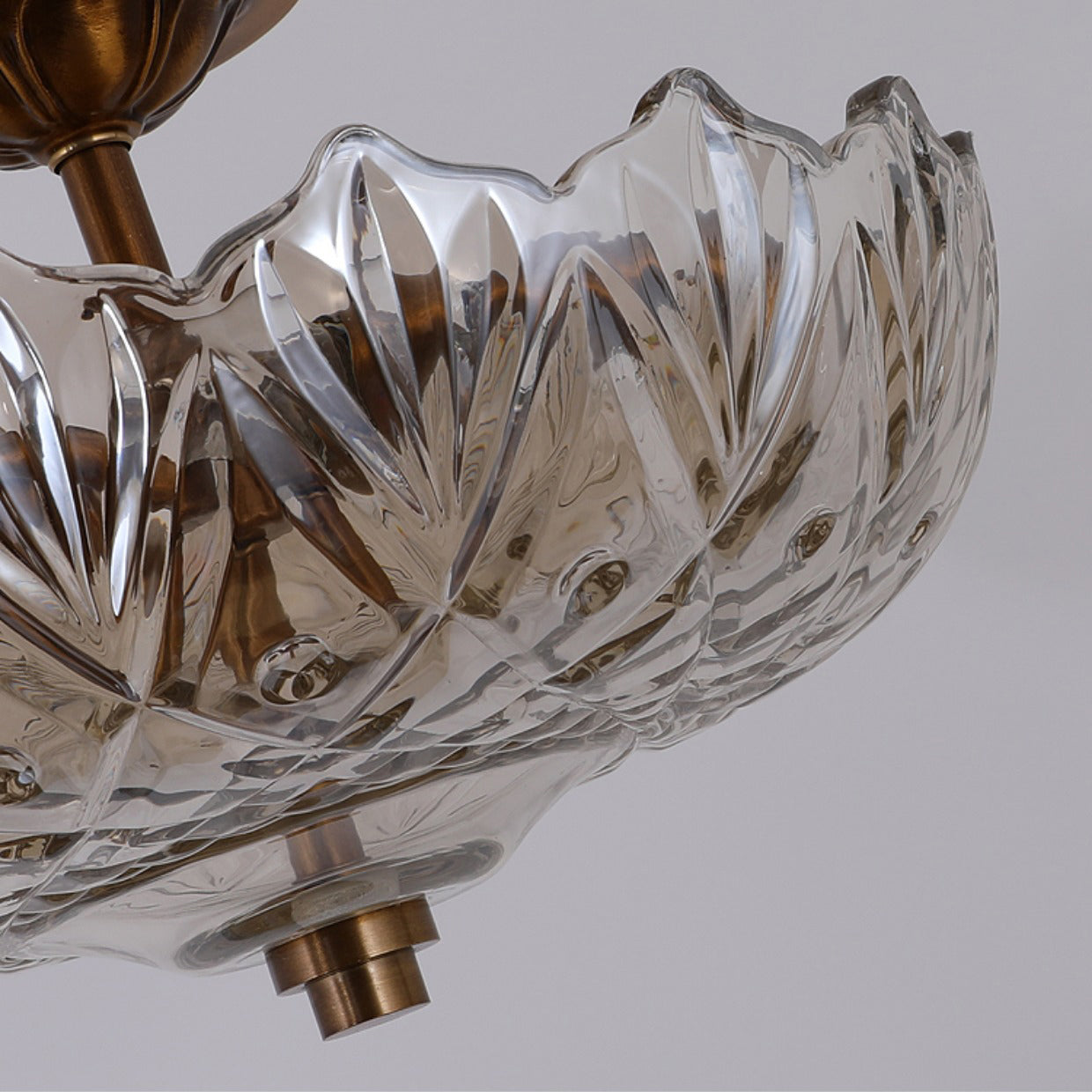Tourmaline Glass Ceiling Lamp