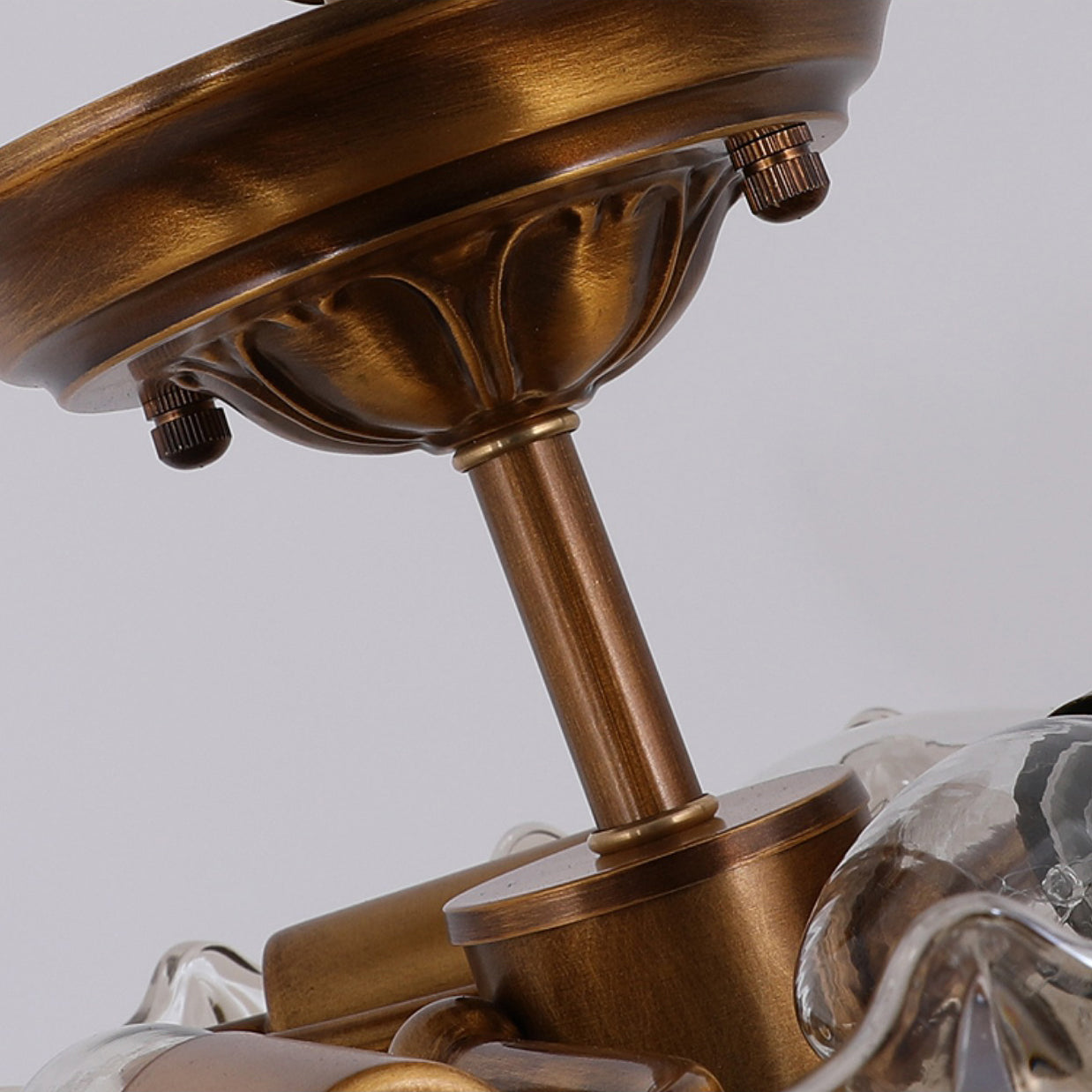 Tourmaline Glass Ceiling Lamp