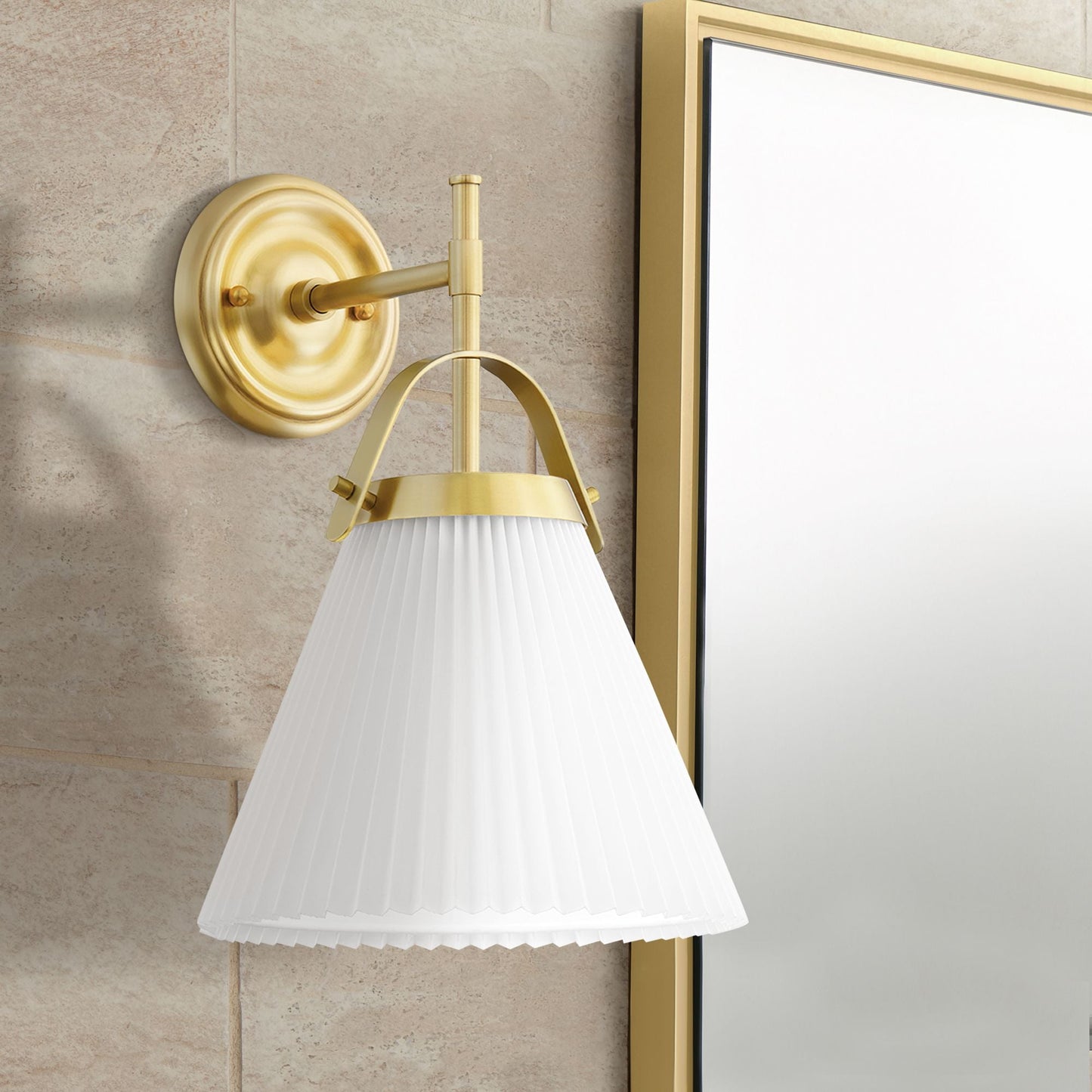 Pemberton Pleated Wall Lamp