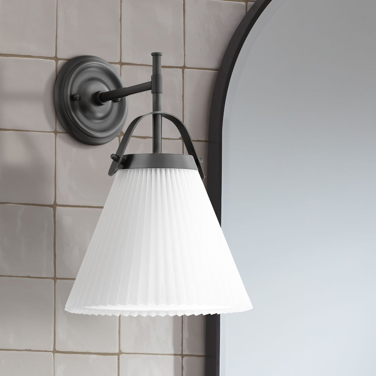 Pemberton Pleated Wall Lamp