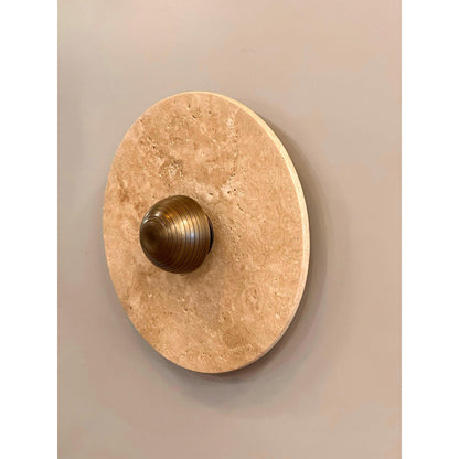 Bayeux Travertine Wall Lamp