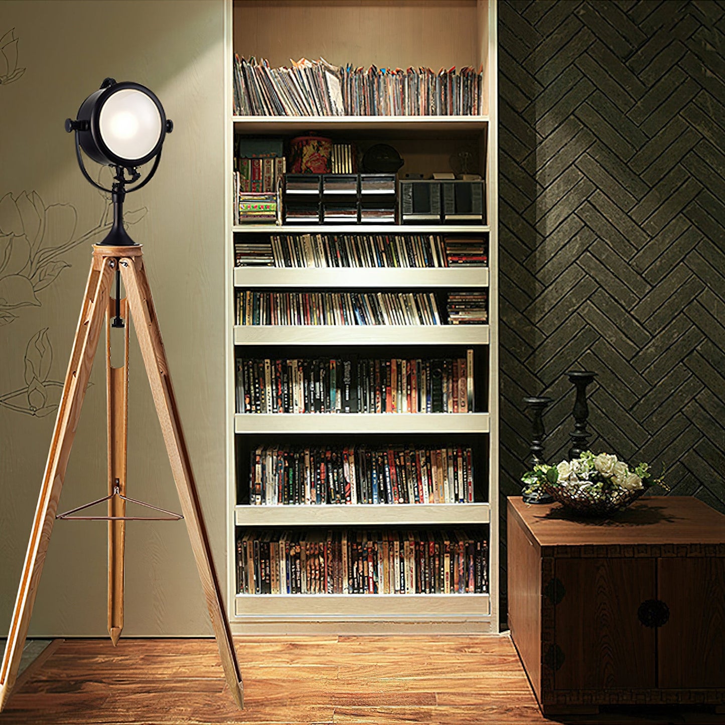 Corvale Tripod Floor Lamp