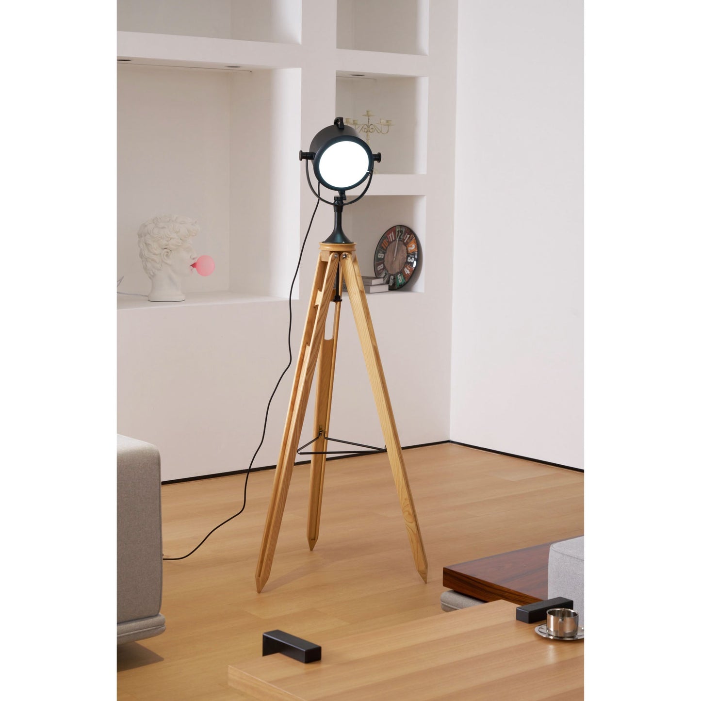 Corvale Tripod Floor Lamp