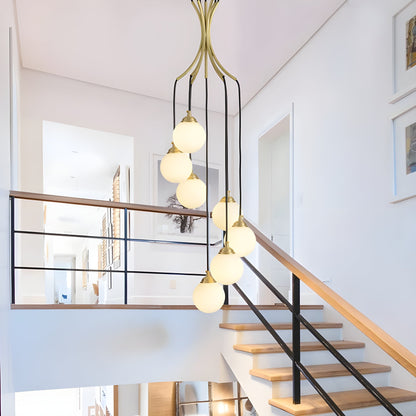 Iris Ball Drop Chandelier