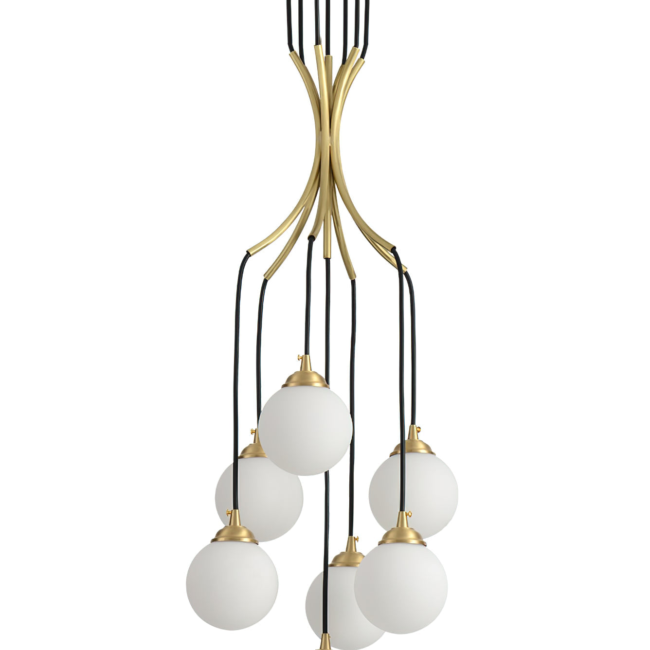 Iris Ball Drop Chandelier