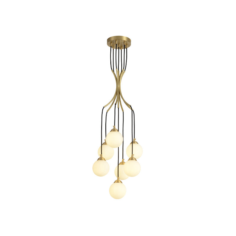 Iris Ball Drop Chandelier