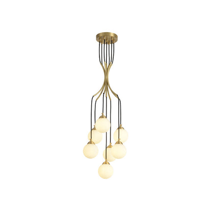 Iris Ball Drop Chandelier