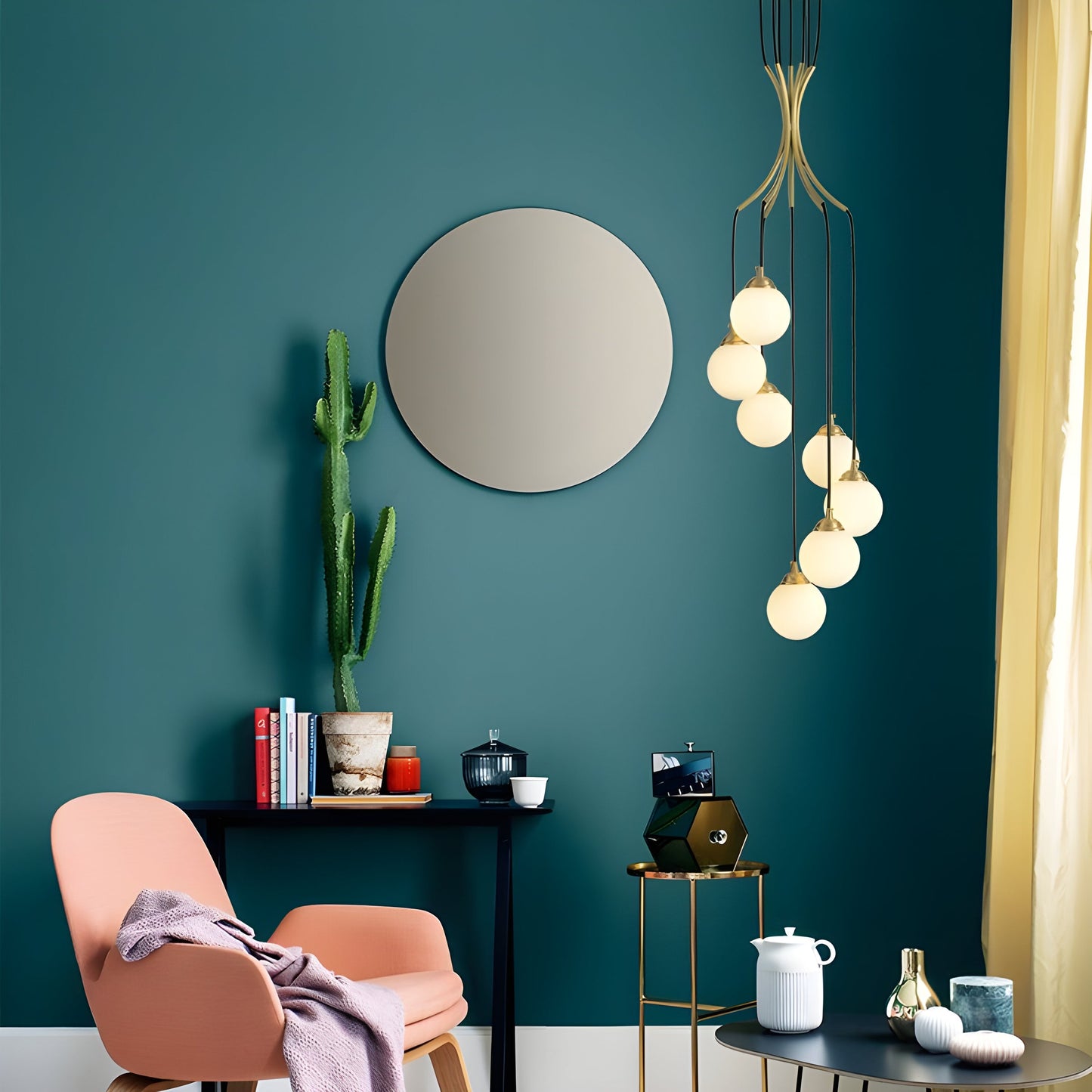 Iris Ball Drop Chandelier