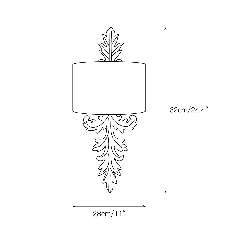 Marara Leaves Wall Lamp