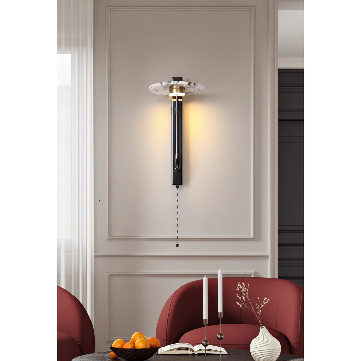 Nevora Marble Wall Lamp