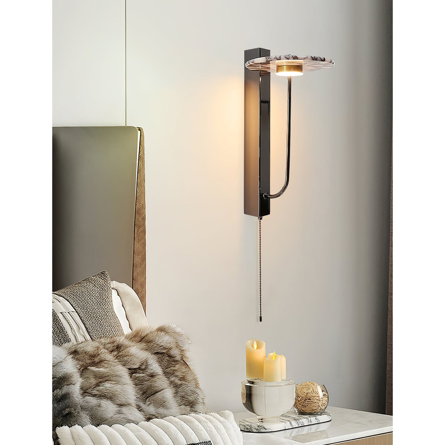 Nevora Marble Wall Lamp
