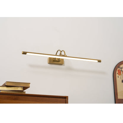 Regulus Brass Rechargeable Wall Lamp