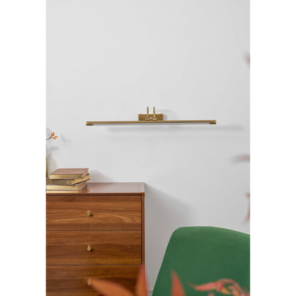 Regulus Brass Rechargeable Wall Lamp