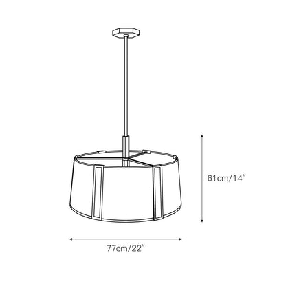 Zircon Chandelier