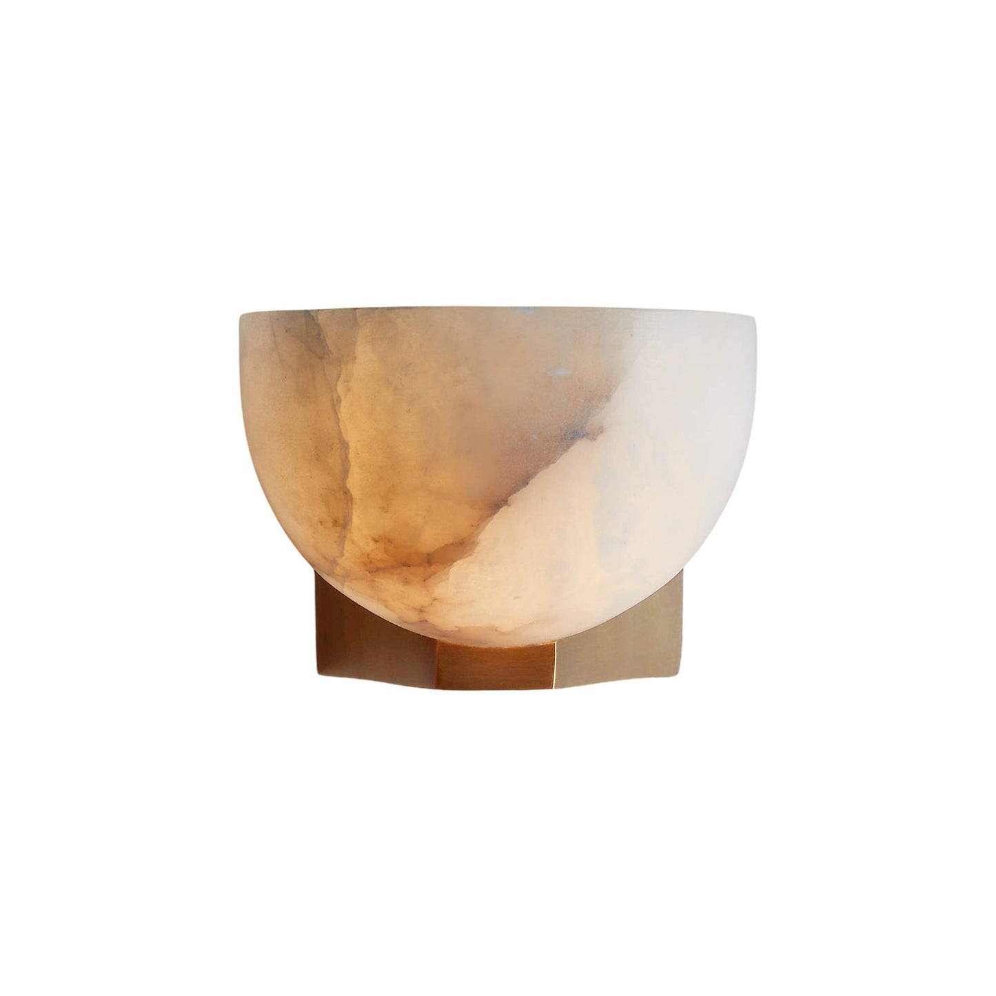 Talis Brass Alabaster Sconce