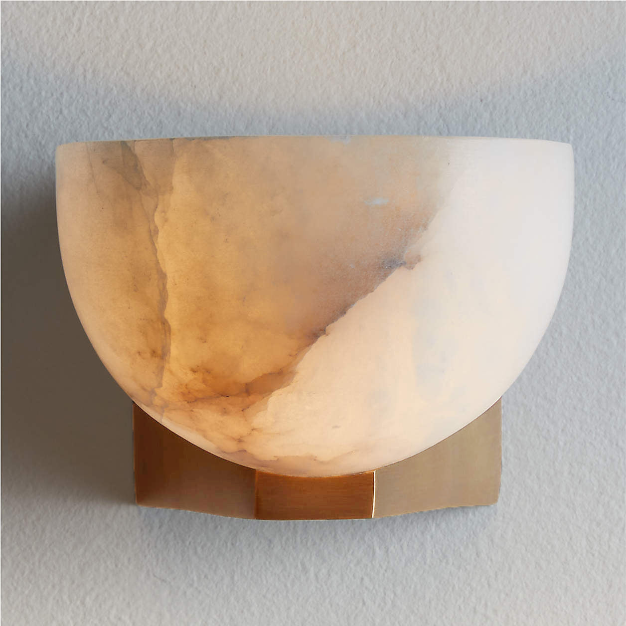 Talis Brass Alabaster Sconce