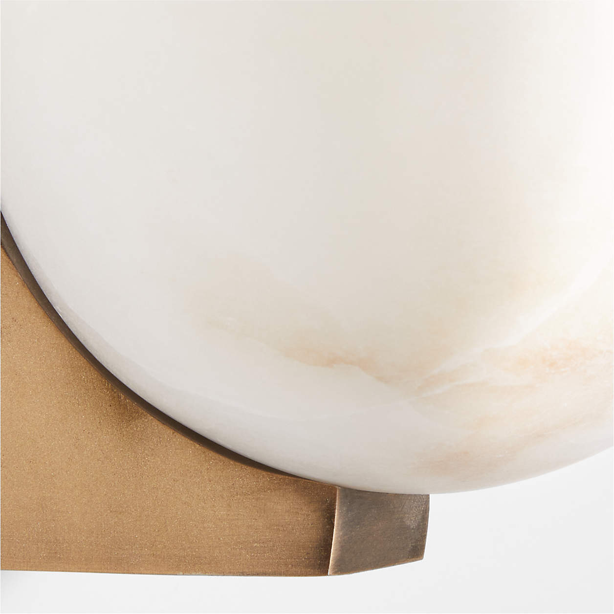 Talis Brass Alabaster Sconce